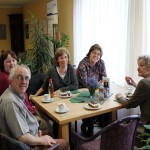 Bei Frank und Uli Kaffee in Cafeteria