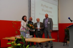 Elke Feuster, Karl-Eugen Siegel, Lothar Ludwig und Dirk Reining (von links)
